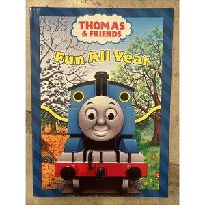 VINTAGE 2002 Thomas And Friends Fun All Year Jumbo Coloring & Activity Book  New